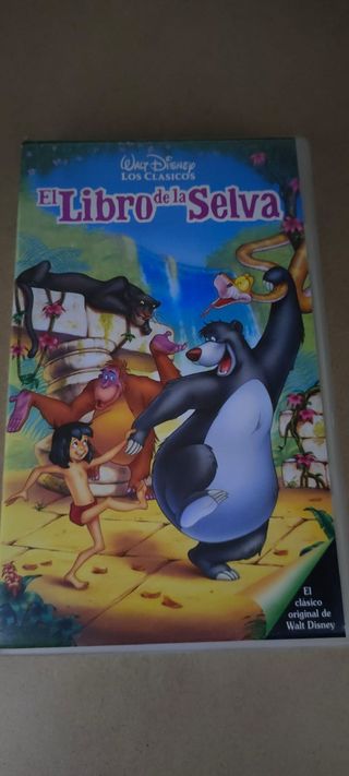 El libro de la selva VHS