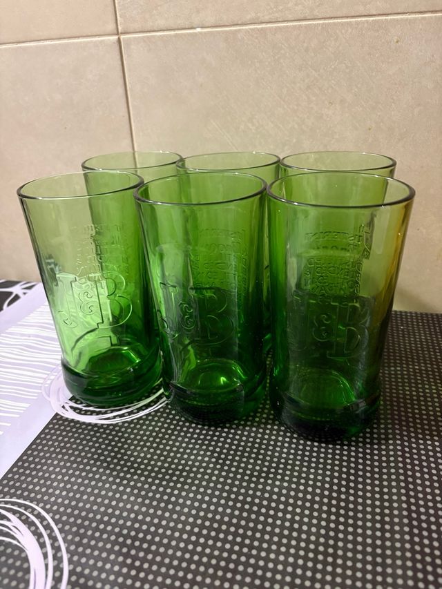 6 vasos nuevos