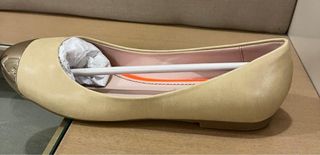 Manoletinas beis Gold and gold