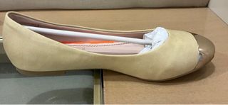 Manoletinas beis Gold and gold