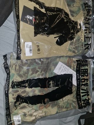 Ropa tactica airsoft talla L