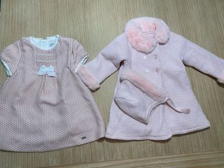 Conjunto de 3 piezas niña 4 a 6 meses