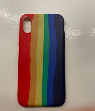 Cover arcobaleno per iPhone X/XS