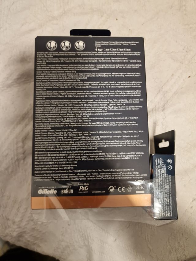 Recortadora barba King C Gillette *