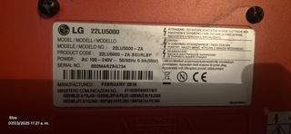 Dos  ( 2) TV  de 16 y 22 pulgadas