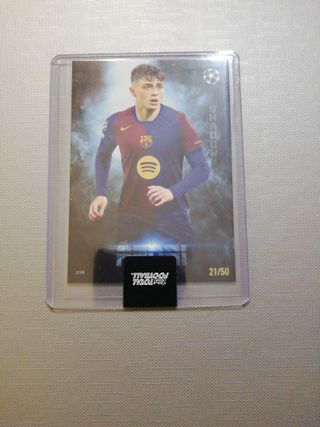 Pedri Barcelona Topps total football 