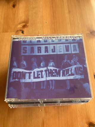 CD Single U2 Passengers Miss Sarajevo