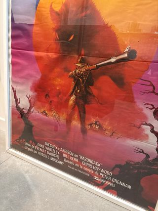 Afiche Cartel De Cine Vintage Razorback