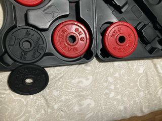Pesas salter y mancuerna