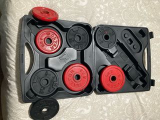 Pesas salter y mancuerna
