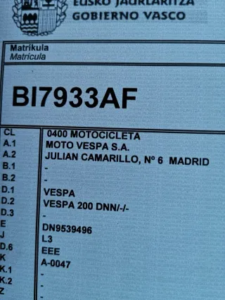 Vespa 200