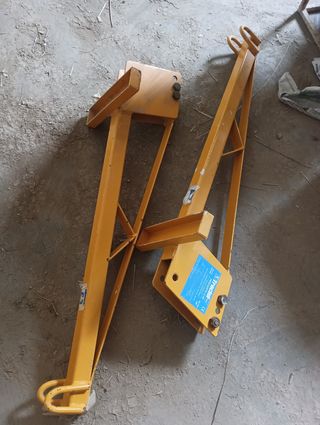 Puente andamio colgante tractel 