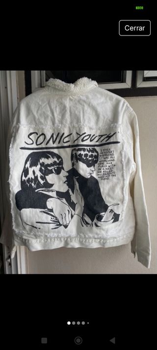 Chaqueta oversiz talla L