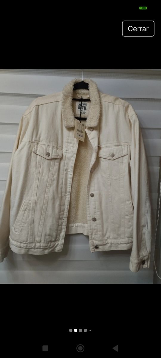 Chaqueta oversiz talla L