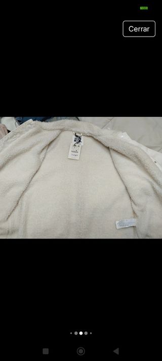 Chaqueta oversiz talla L