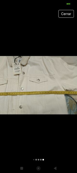 Chaqueta oversiz talla L