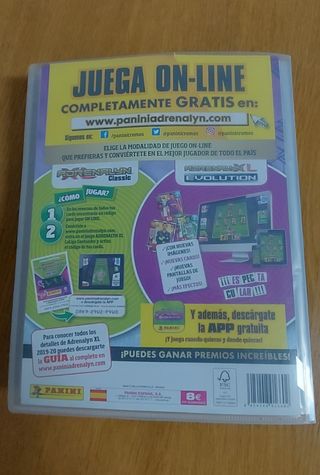 Album AdrenalynXL 2019-2020+Caja+.....