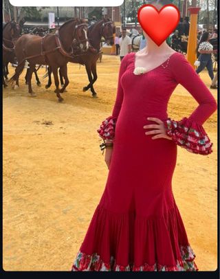 Traje de flamenca