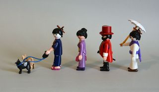 Playmobil Diplomatico Ingles Con Geishas