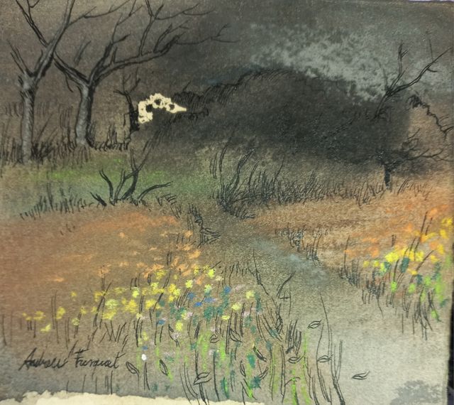 ACUARELA ORIGINAL ANDREU FRESQUET