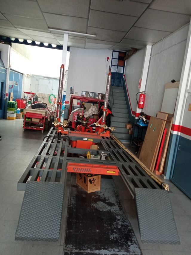 Bancada para arreglos de carrocería