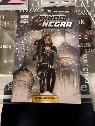 comic marvel Viuda Negra