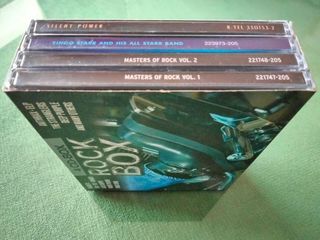 4 CD'S BOX ROCK