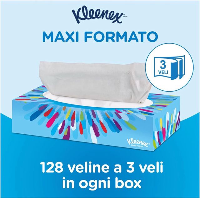 Kleenex Family Pack de 10 cajas de pañuelos
