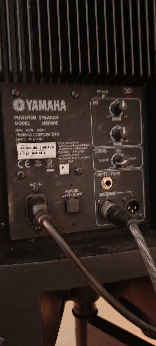 Casse mixer e radiomicrofono