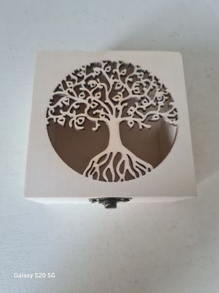 Scatola in legno albero della vita