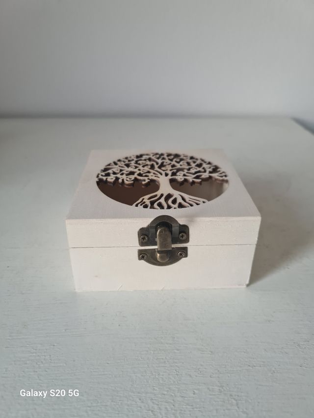 Scatola in legno albero della vita