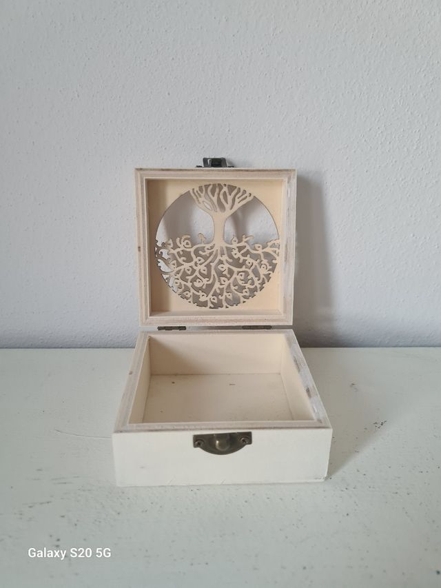 Scatola in legno albero della vita
