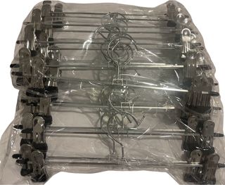 50 perchas pinza nuevas