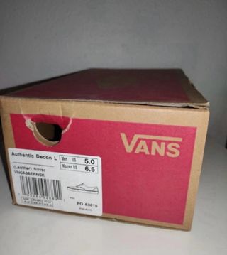 Vans mujer T 36,5