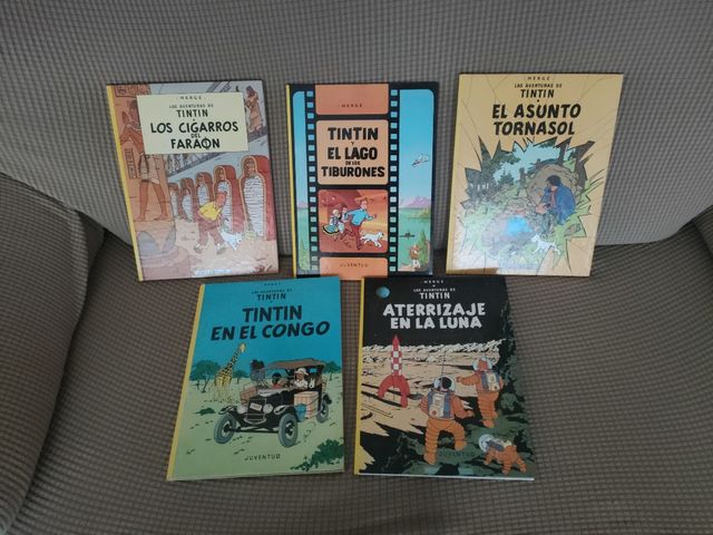 Comics de Tintín tapa dura