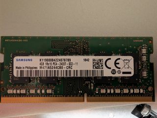 Memoria RAM 4GB