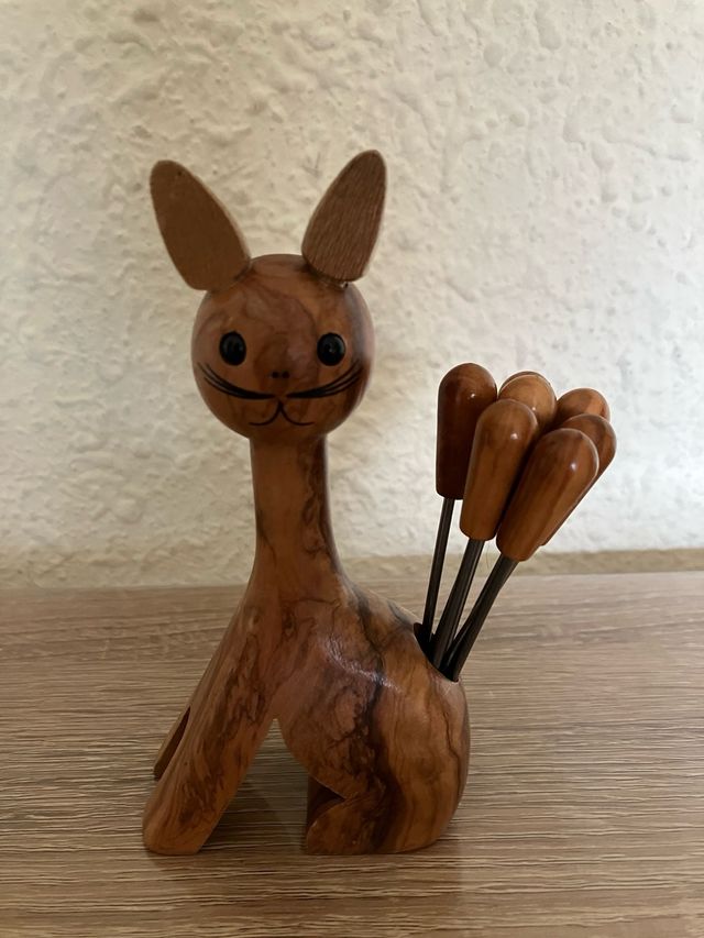 7 Palillos Metalicos Reutilizables con su supporte