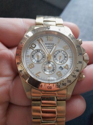 Orologio da uomo OFFICINA  20-67 dorato