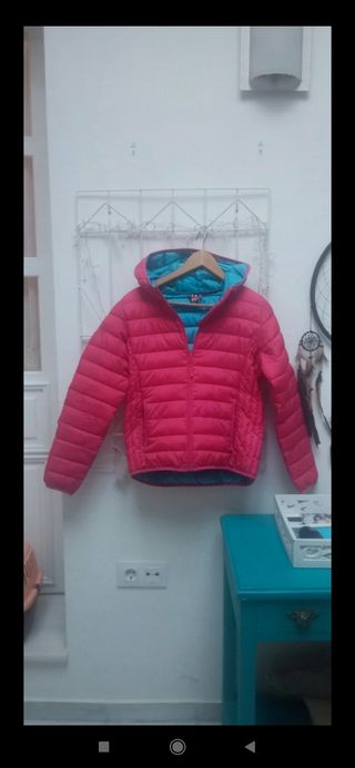 Chaquetón fucsia niña o mujer