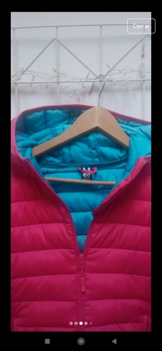 Chaquetón fucsia niña o mujer