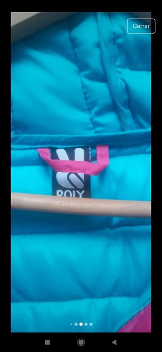Chaquetón fucsia niña o mujer