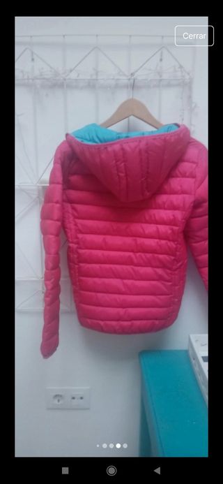 Chaquetón fucsia niña o mujer