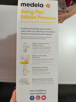 Sacaleches Medela Swing Flex Premium