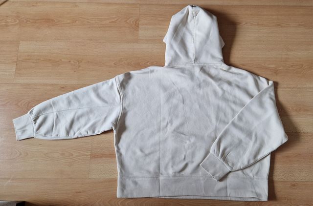 Sudadera Lee, S oversize,  beige, nueva