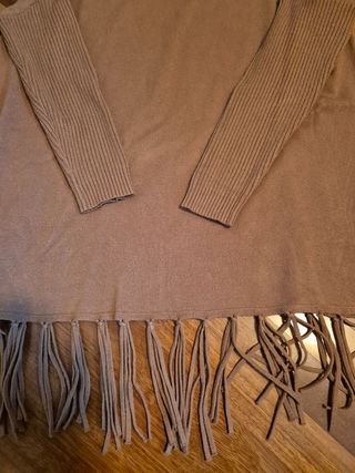 Maglione  con frange 
