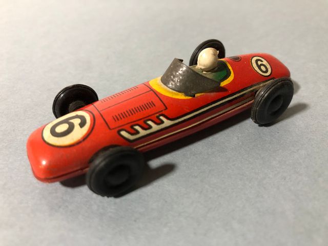 Antiguo coche de carreras Grand Prix