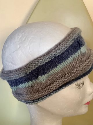 Fascia per capelli invernale donna