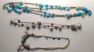 Tre collane donna bijoux