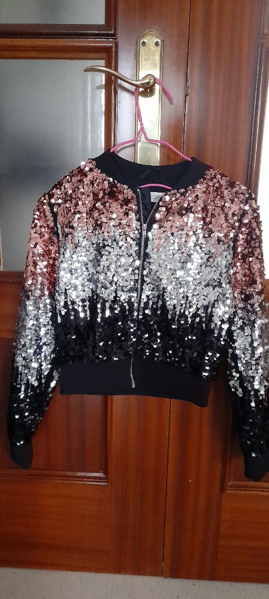 Chaqueta lentejuelas niña