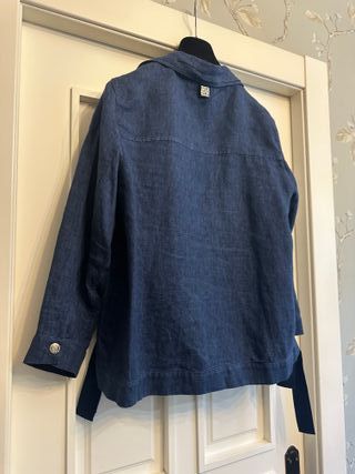 Chaqueta de tela vaquera Carolina herrera